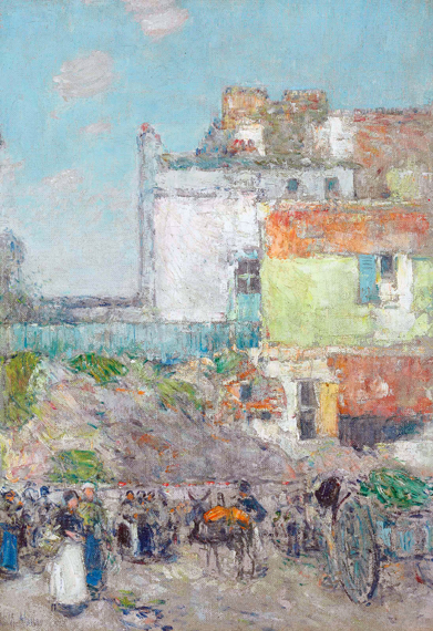 Marché St. Pierre, Montmartre 1888