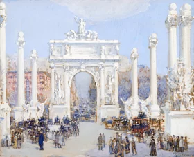 The Dewey Arch (Dewey's Arch) 1900