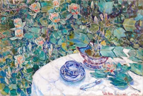 Tulip Tree in Bloom 1932