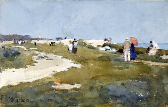 On the Chalk Cliffs, Broadstairs 1889