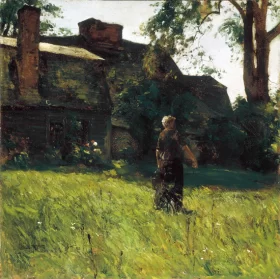 Old Fairbanks House, Dedham, Massachusetts 1884