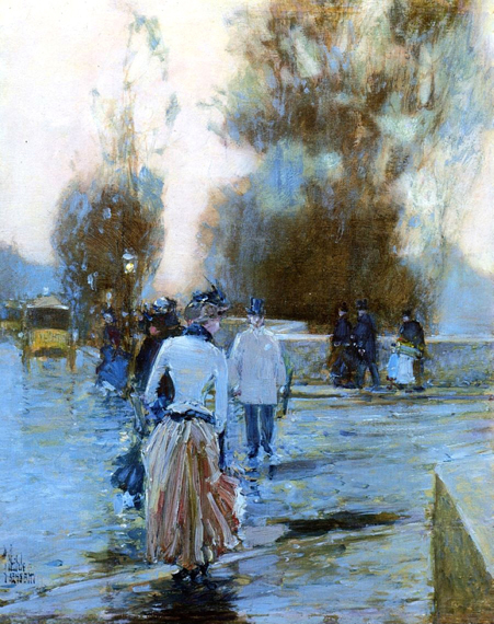 Dock of Tuileries (1889)