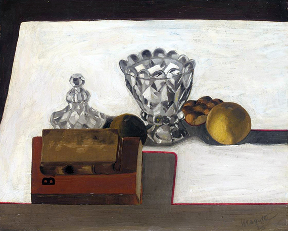 Sugar Bowl With Fruit And Books