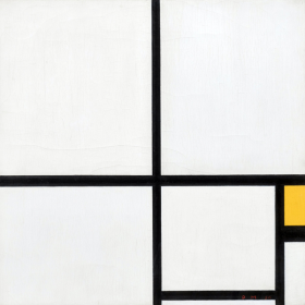 Composition with Yellow 1930