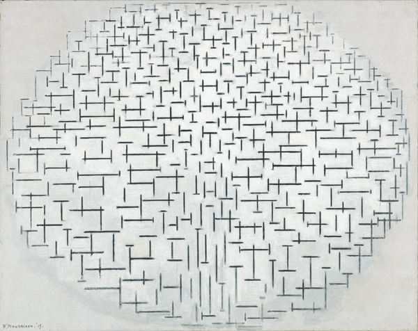 Composition 10 in black and white 1915