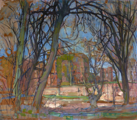 Spring Sun (Lentezon) - Castle Ruin - Brederode