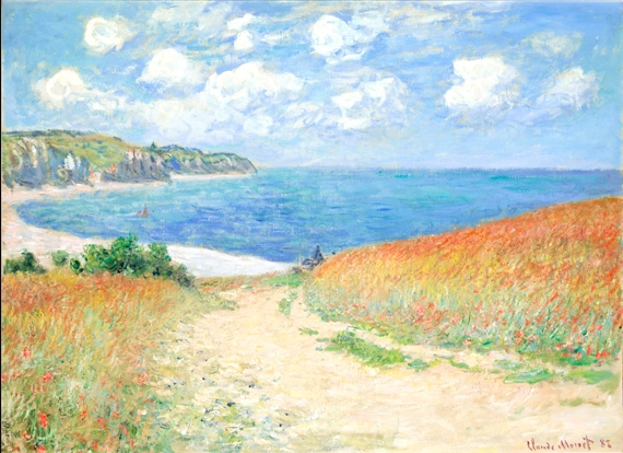 Path In the Wheat Fields at Pourville 1882