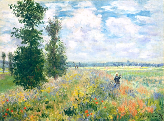 Poppy Fields near Argenteuil 1875