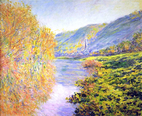 Banks of the Seine at Jeufosse, Autumn, 1884
