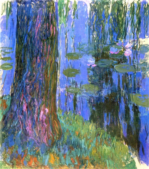 Weeping Willow and Water-Lily Pond, 1916-19
