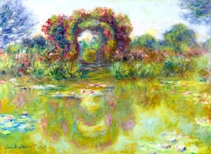 Bassin Aux Nymphéas, Les Rosiers 1913
