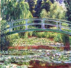 The Japanese Footbridge and the Water Lily Pool, Giverny