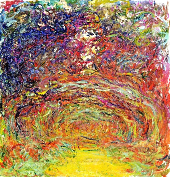 The Path Under the Rose Arches