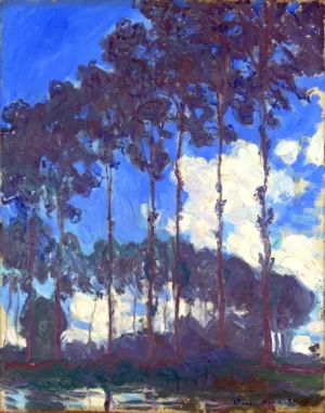Poplars On the Banks of the Epte, 1891
