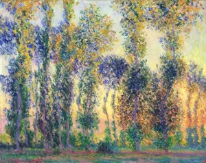 Poplars at Giverny, 1888