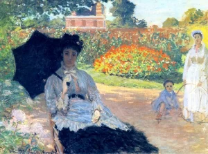Camille Monet In the Garden, 1873