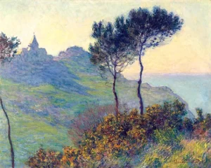 L'église De Varengeville, Soleil Couchant