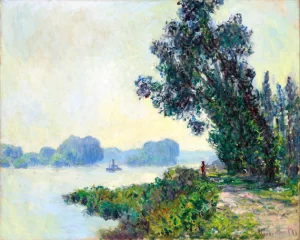 Le Chemin De Halage à Grandval, 1883