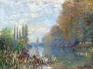 Bords De La Seine En Automne