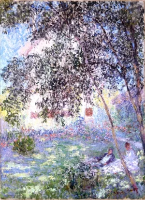 Le Repos Dans Le Jardin, Argenteuil, 1876