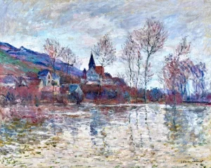 Inondation à Giverny