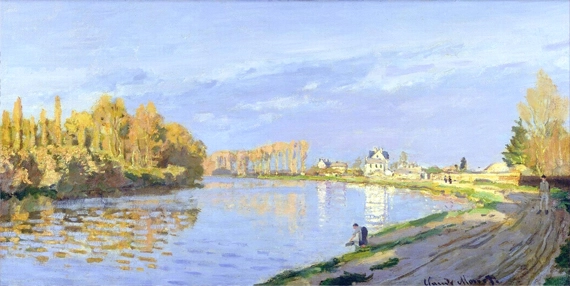 The Seine near Bougival, 1872
