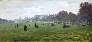 Green Park In London, 1871