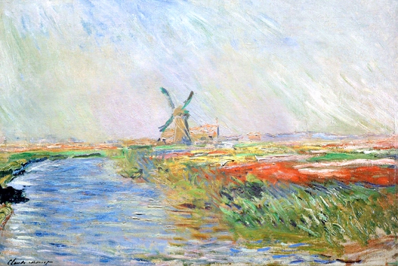 Field of Tulips In Holland, 1886