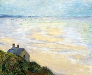 Hut In Trouville, Low Tide, the (1881)
