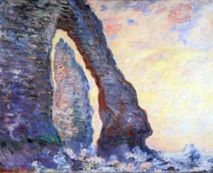 The Rock Needle Seen Through the Porte D'aval, 1885-86