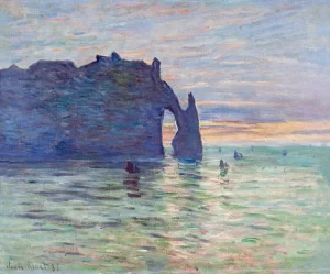 Etretat, Sunset, 1883