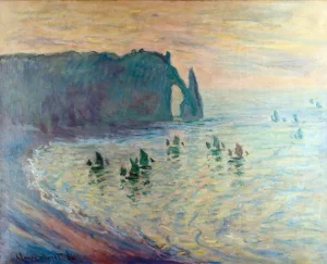 Cliffs In Etretat