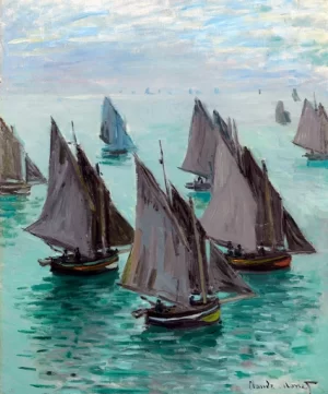 Bateaux De Pêche, Temps Calme