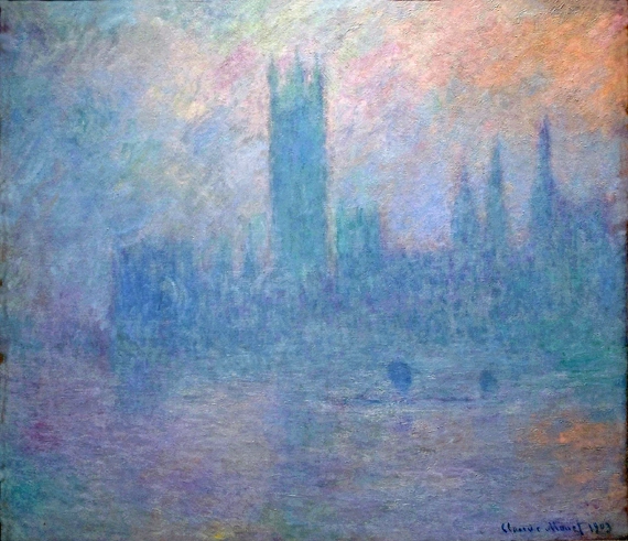 Houses of Parliament In the Mist, 1903