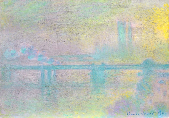 Charing Cross Bridge, London 1901