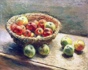 The Plate With Apples