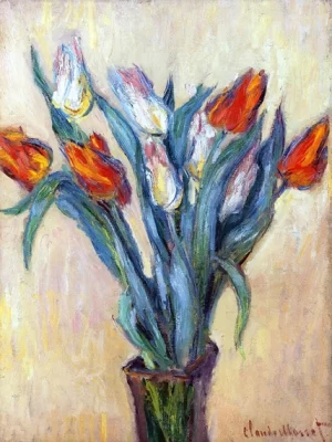 Vase of Tulips, 1885
