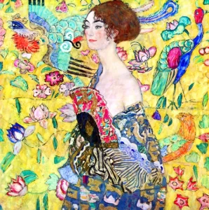 Woman With Fan