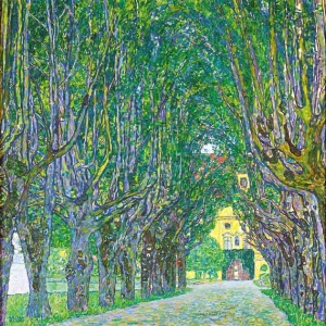 Avenue in the Park in Front of Schloss Kammer