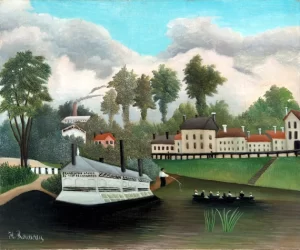 The Laundry Boat of Pont de Charenton