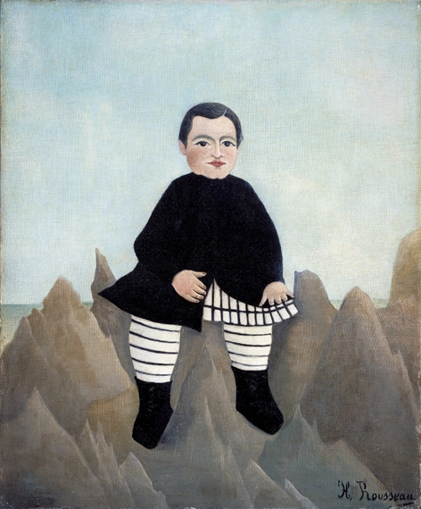 Boy on the Rocks