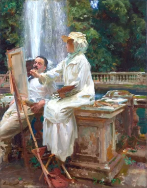 The Fountain, Villa Torlonia, Frascati, Italy 1907