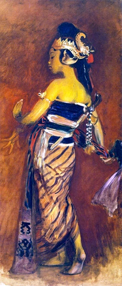 A Javanese Dancer 1889-3