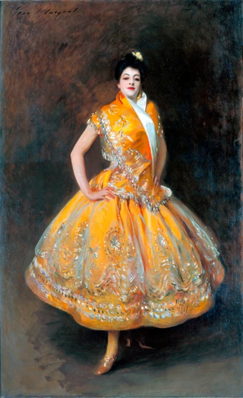 La Carmencita 1890 by John Singer Sargent, oil painting reproduction on canvas La Carmencita 1890