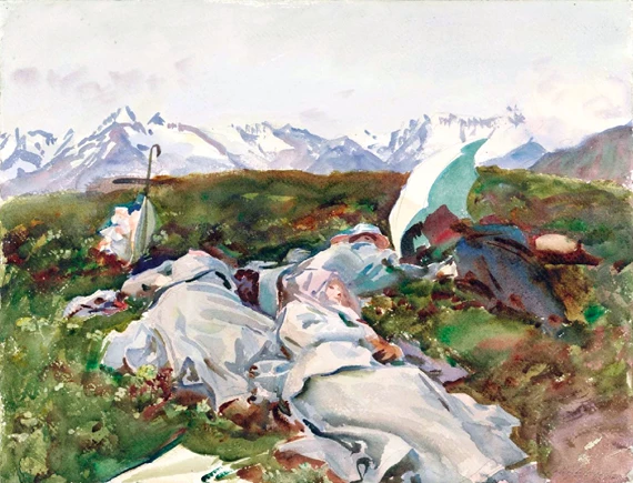 Simplon Pass-At the Top 1909