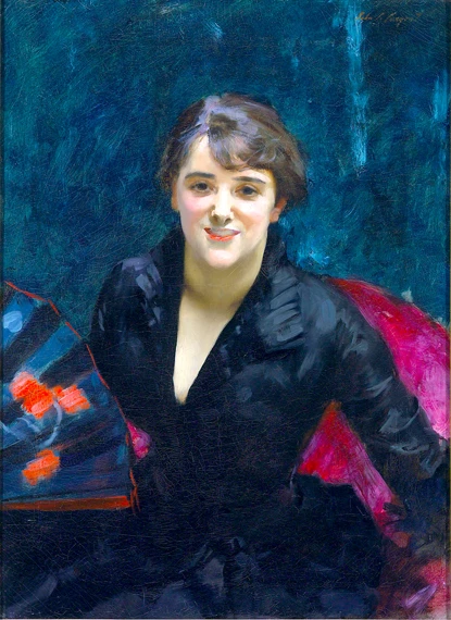 The Lady In Black (Madame Errázuriz) 1882