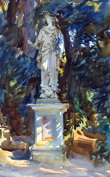 Boboli 1906 by John Singer Sargent, oil painting reproduction on canvas Boboli 1906