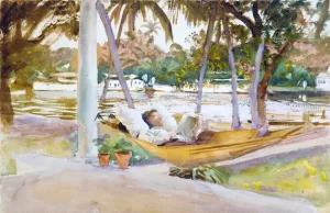 Figure In Hammock, Florida 1917