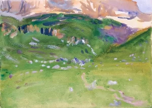 Sellar alp, Dolomites 1913