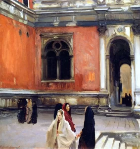 Campo Behind the Scuola Di San Rocco